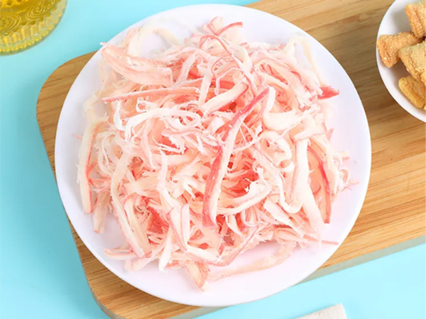 Grilled shredded squid